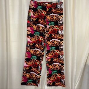 Princess Polly Main Stage Punk Rock Wrong Way Low Rise Wide Leg Pants